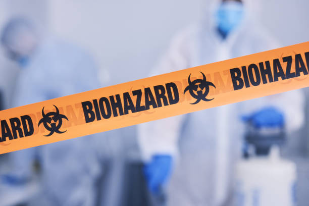 Professional Infectious Disease Decontamination technician working in Townsend, TN